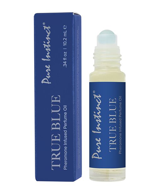 Pure Instinct Pheromone Perfume Oil Roll On- True Blue