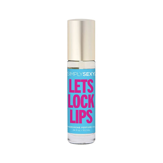 Simply Sexy Pheromone Perfume Oil Roll On - Let's Lock Lips