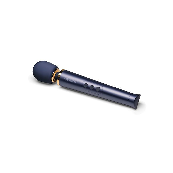 Petite Rechargeable Vibrating Massager - Navy