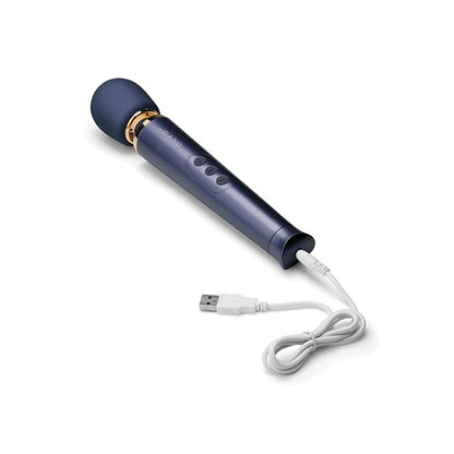 Petite Rechargeable Vibrating Massager - Navy