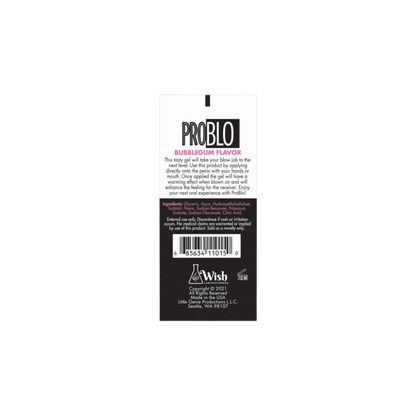 Pro Blo Oral Pleasure Gel